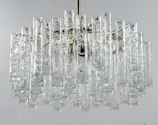 Lampadario/plafoniera di grandi dimensioni di metà secolo di Doria, Germania, anni '60