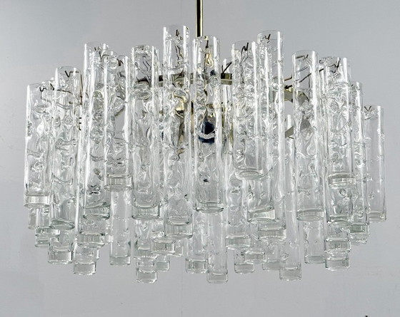 Image 1 of Lampadario/plafoniera di grandi dimensioni di metà secolo di Doria, Germania, anni '60