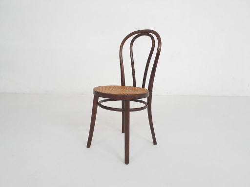Chaise de salle à manger Thonet modèle n° 14, Tchécoslovaquie, années 1920