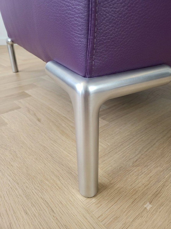 2 poltrone Bert Plantagie Monty – rvs, Leather (photo 6 of 7)