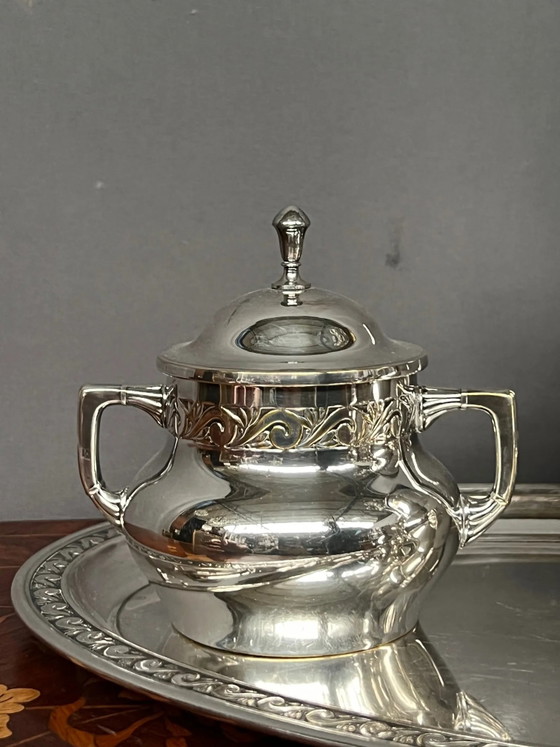 Art Deco tea and coffee service – Kitchen accessories, Metal (photo 4 of 9)