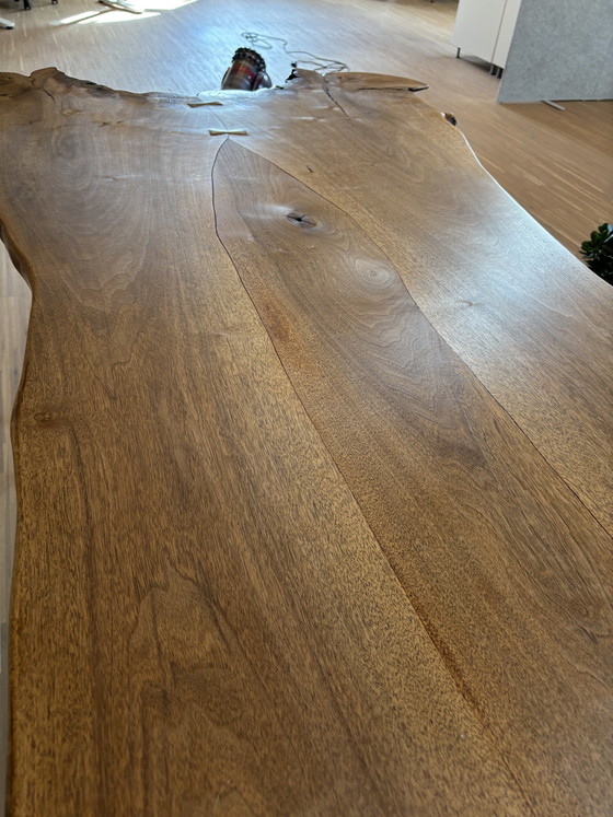 Image 1 of Unique 320 cm walnut table – a statement in any room