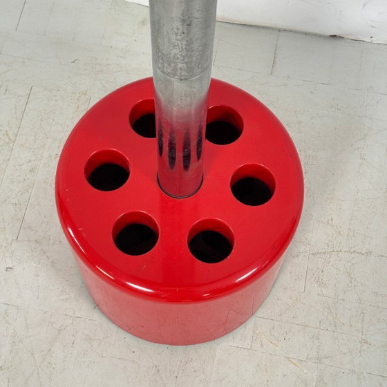 Image 1 of Perchero rojo de Roberto Lucchi & Paolo Orlandini para Velca Legnano, Milan, años 70