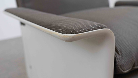 VITSOE SEATGROUP VAN DIETER RAMS, MODEL 620, EASYCHAIR+SOFA – Bankstel, Textile (photo 34 of 37)