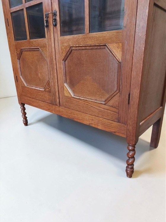 Image 1 of Antique Cabinet Art Deco Cabinet