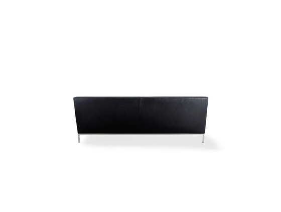 Image 1 of Canapé Zanotta original, canapé design italien, cuir, noir