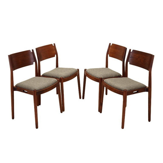 Image 1 of Set di quattro sedie, design danese, anni '70, produzione: Danimarca