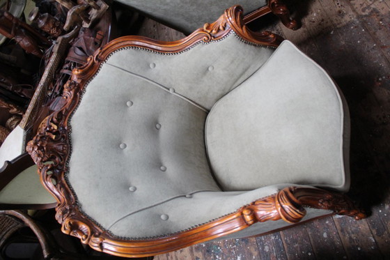 Image 1 of baroque lodewijk sofa set