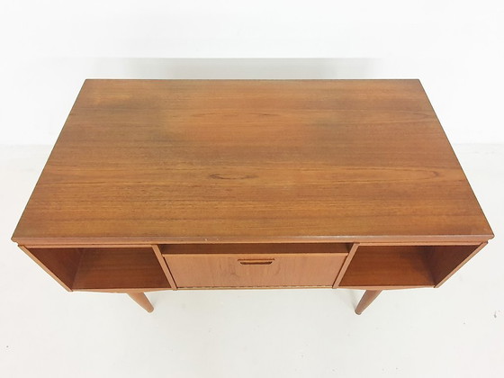 Image 1 of Teak desk by J.Svenstrup for A.P. Møbler, Denmark 1960's