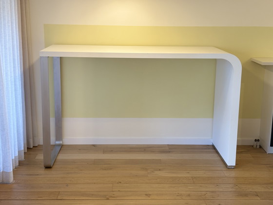 Image 1 of Mesa de bar La Palma Brunch con 4 taburetes de bar MDF Italia