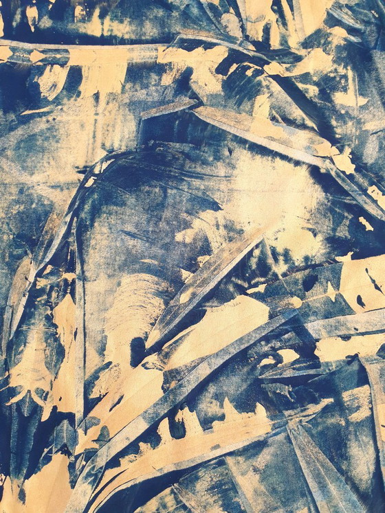 Jürgen Angeler - Golden 3D Wings – Paintings & Drawings, Canvas, Abstract (photo 14 of 24)