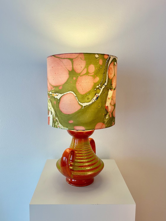 Image 1 of Sculptural 1970s vase lamp – exceptional studio ceramics