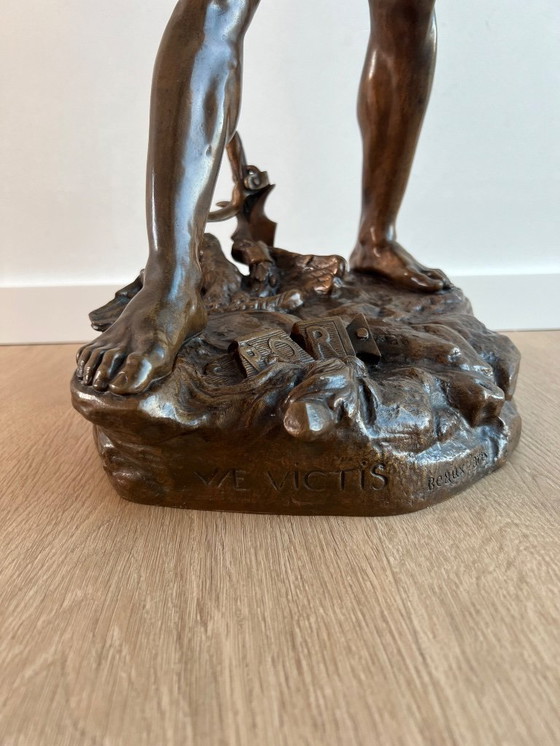 Image 1 of Bronze statue Vae Victis - Henri Gauquié