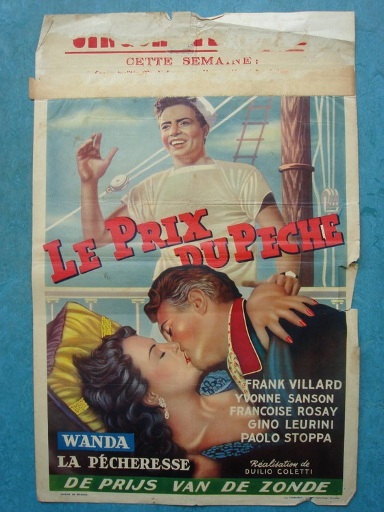 Image 1 of Partij originele filmposters uit de jaren 50-60