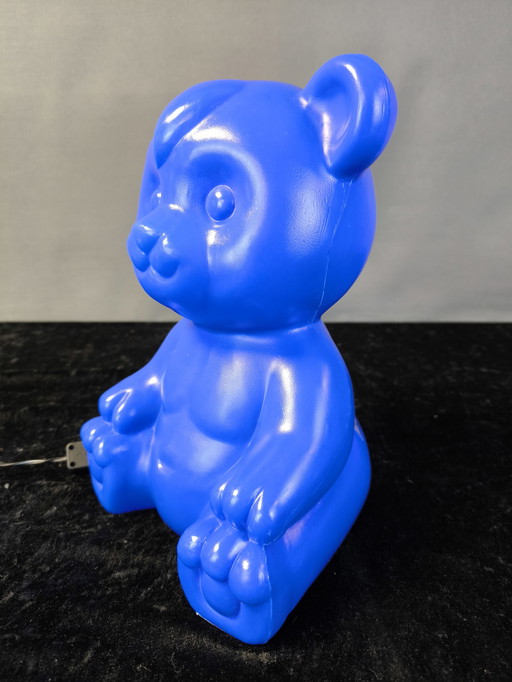 Lámpara de mesa vintage Bear de plástico