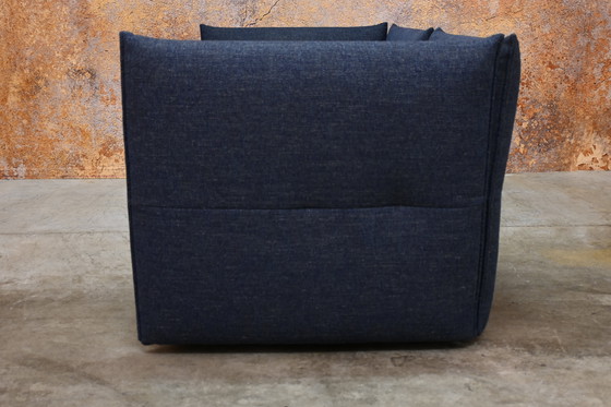 Image 1 of Divano di design in tessuto blu Vitra Mariposa (regolabile)