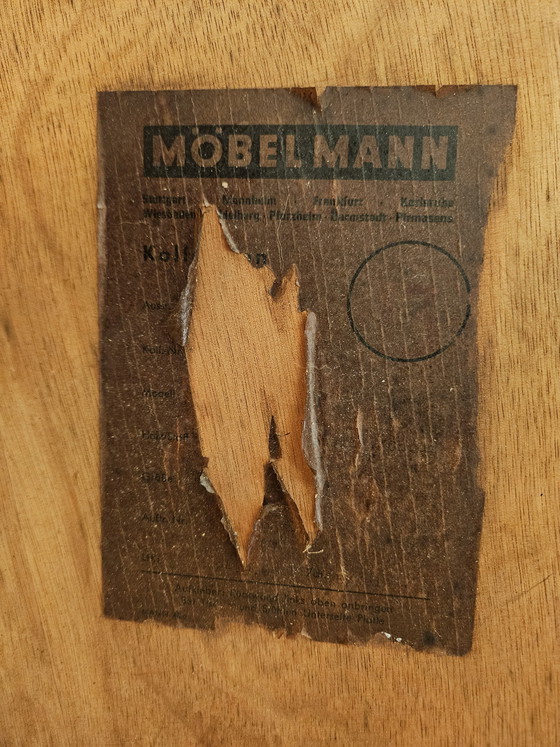 Image 1 of Tavolino da caffè a mosaico Berthold Müller anni '60 Tavolo di design di metà secolo