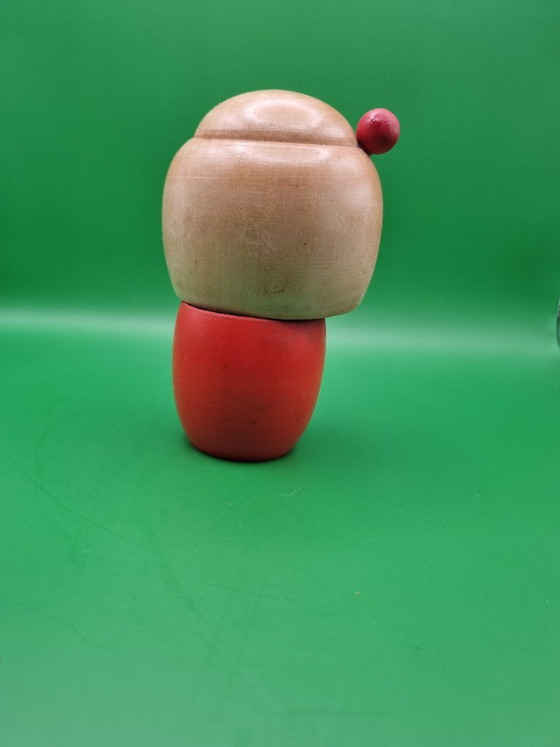 Cute signed Osanpo kokeshi – Decorative Objects, Wood (photo 3 of 6)