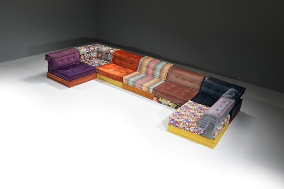 Image 1 of Canapé modulable XL Mah Jong 'Missoni' par Hans Hopfer pour Roche Bobois France