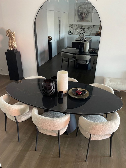 Table à manger de design italien