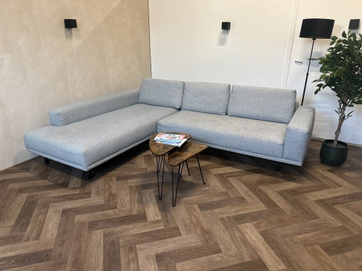 Design On Stock corner sofa light grey 286x220cm