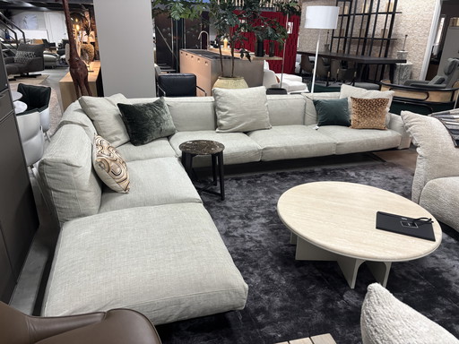 Flexform Softdream Ecksofa 275x365cm Stoff Katze Extra "Ermo"