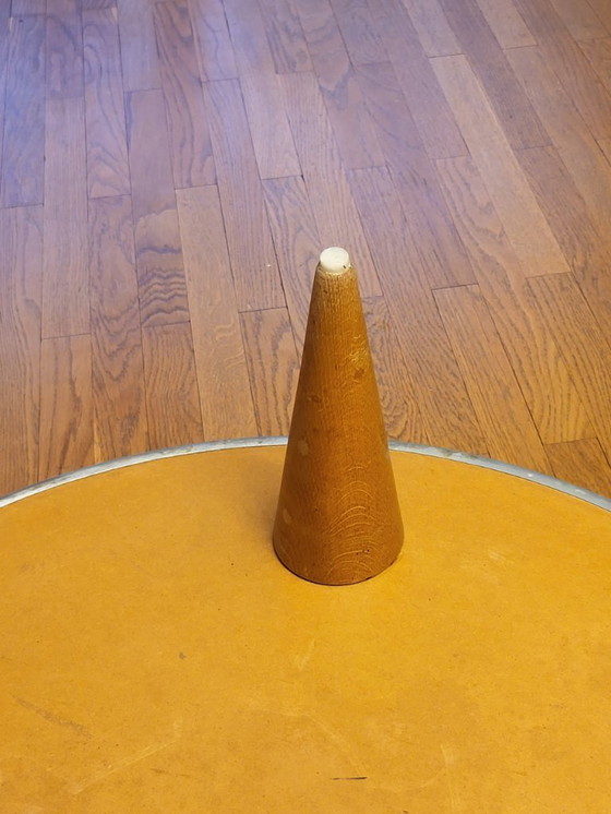 Image 1 of Mesa de centro redonda de Sir Terence Conran en zinc, 1997