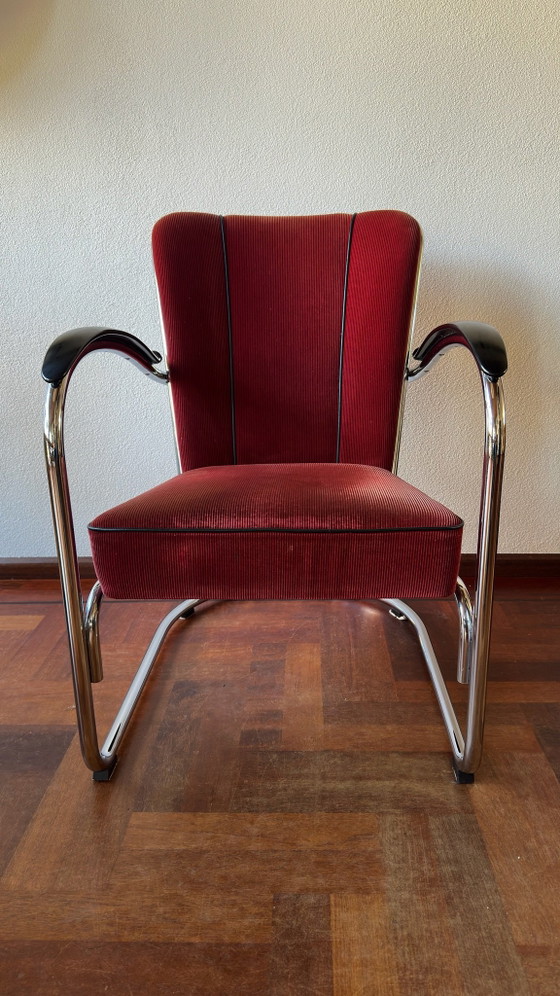 Gispen 412 Sessel – Kunststoff, Stoff (photo 3 of 10)