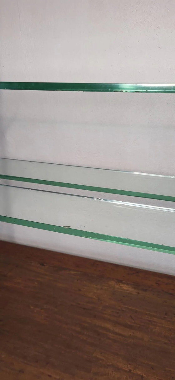 Ladentisch Möbel Schaufenstertisch – Sideboard, Glass, Brass, Industrieel (photo 5 of 11)