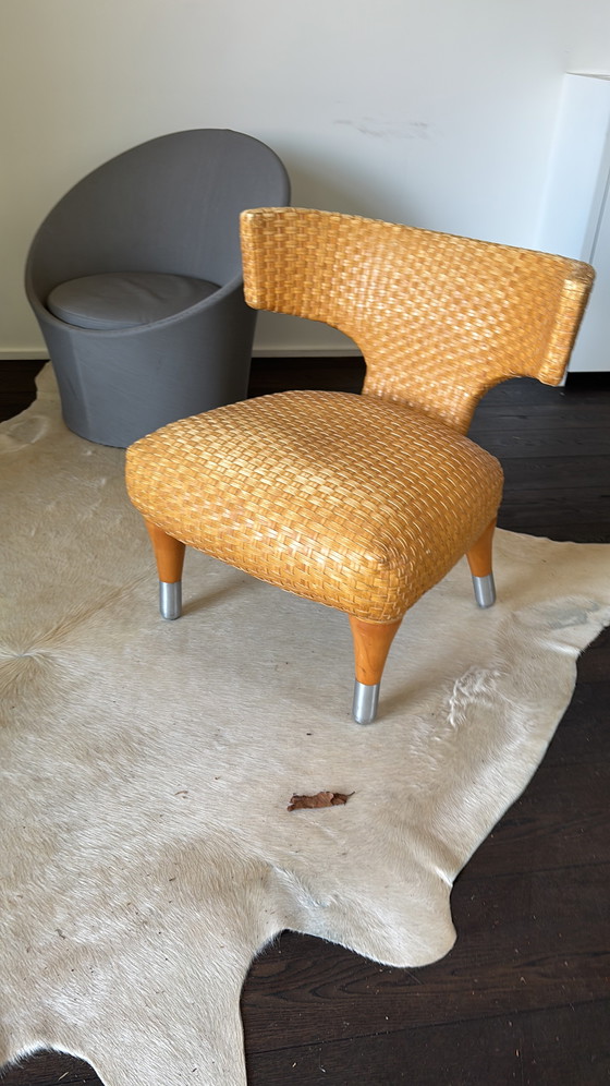 B&B Italia Klismos Armchair – Antonio Citterio – Leather, Metal (photo 2 of 6)