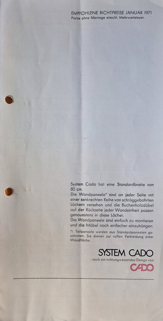 Modulares Mid-Century-Modern Wandsystem "Cado" von Poul Cadovius aus Rio Palisander Holz (photo 12 of 13)