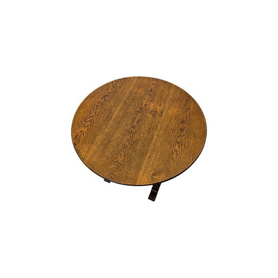 Image 1 of Table d'appoint Vigneron ancienne en chêne français, début des années 1900