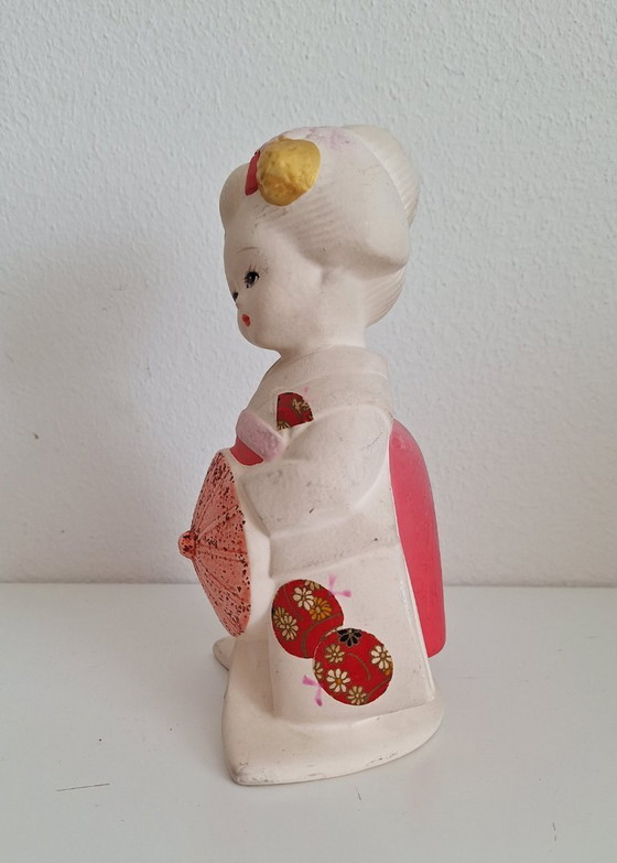 Image 1 of traditional Japanese woman figure