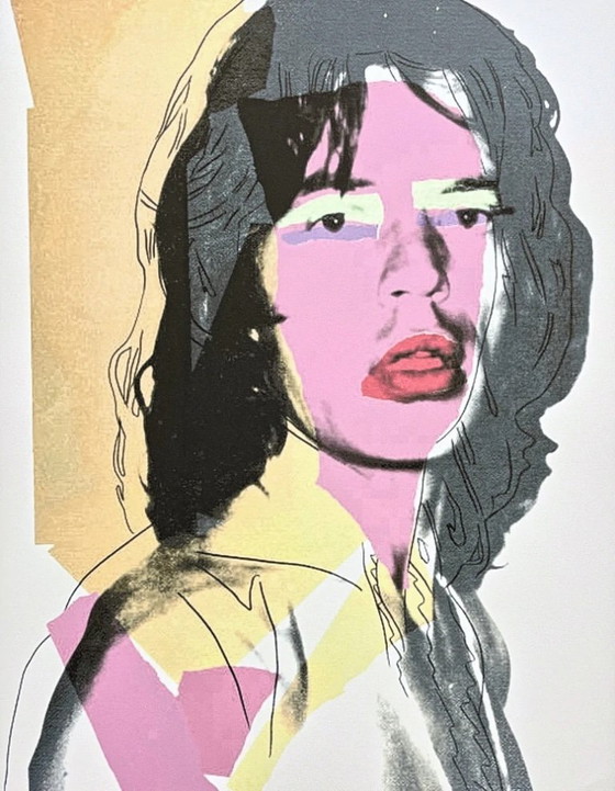 Image 1 of Mick Jagger - Offset Litho