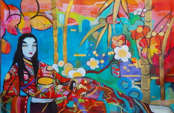 "Yaki Nori" 150x100cm – Joart, Arte, Canvas (photo 11 of 15)