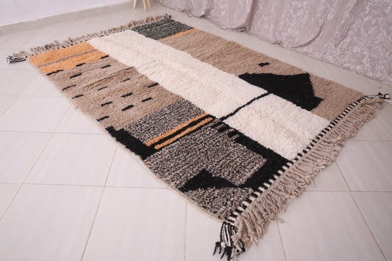 Image 1 of Tappeto in lana naturale, realizzato su misura, dimensioni 150/250 cm