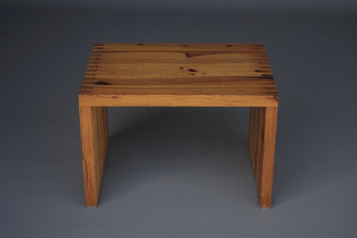 Mesa auxiliar o de centro pequeña de Ate Van Apeldoorn para Houtwerk Hattem, década de 1970