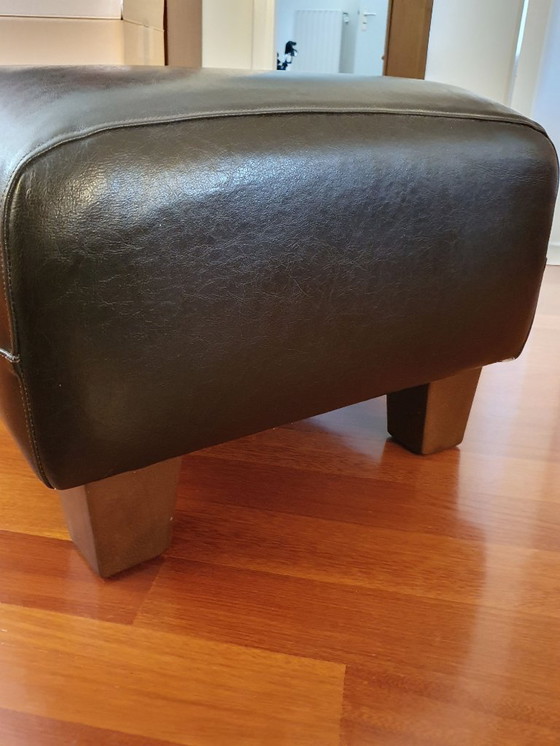 Image 1 of Leather Hocker large (rectangular)