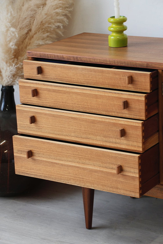 Image 1 of Vintage Walnut sideboard - 60's