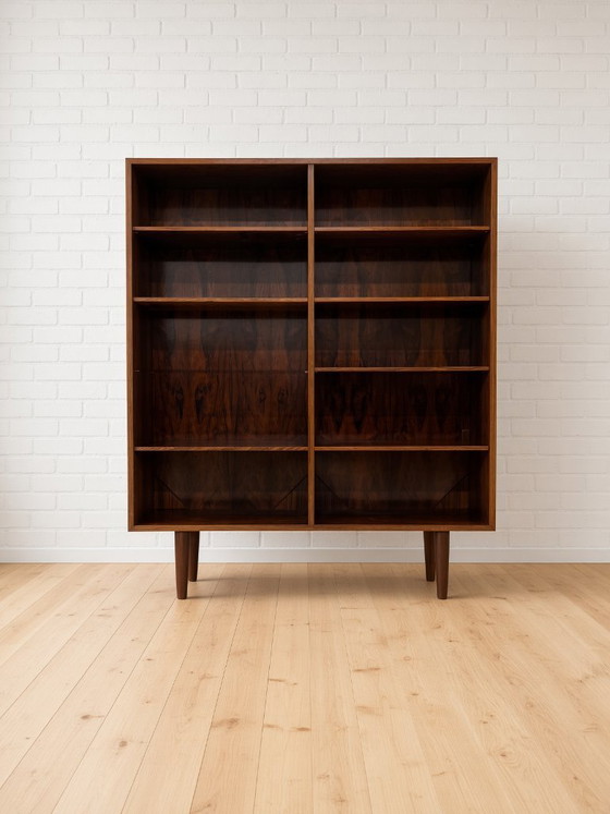 Librería modelo 6 de palisandro de Omann Jun Mobelfabrik, década de 1960. – Wood (photo 2 of 11)