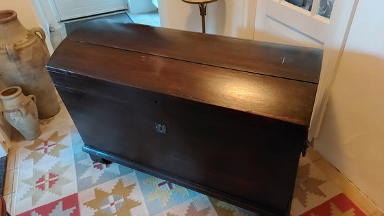 Image 1 of Antique blanket chest
