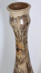 Image 1 of La Roue Keramische Vaas Frankrijk Vallauris 1975 Vintage