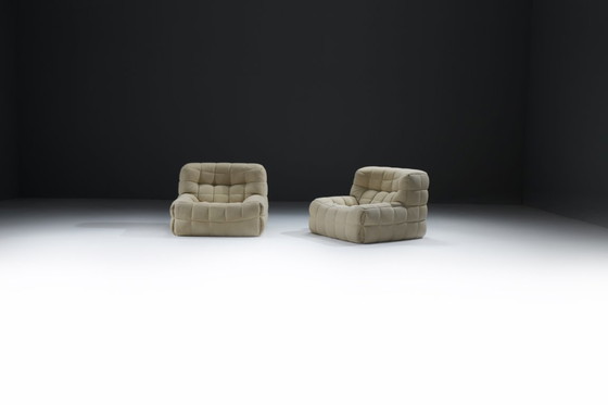Image 1 of Splendide poltrone vintage Kashima del 1979 di Michel Ducaroy per Ligne Roset