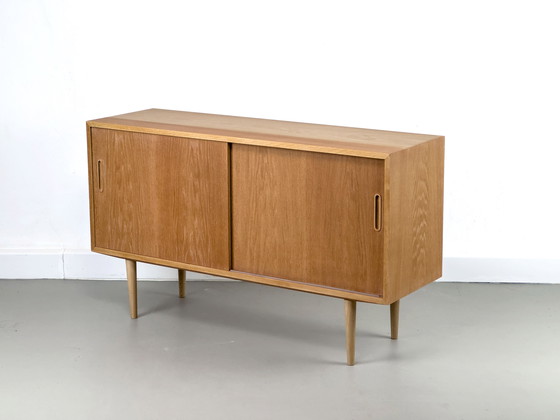 Image 1 of Deens eiken dressoir van Carlo Jensen voor Hundevad & Co, 1960S