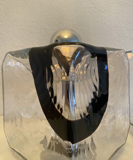 Image 1 of Lampes de table vintage Murano Fratelli Toso, Vistosi années 70