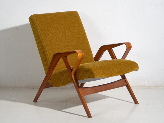 Set of two armchairs and Ottoman - Mid-century Modern (c.1950) – Canvas, Mid Century Modern (photo 40 of 40)