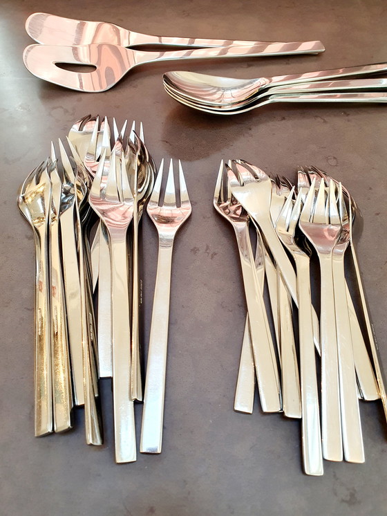 Image 1 of Set di posate Alessi Columbina (8+ persone)