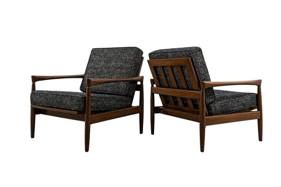 Image 1 of Paire de fauteuils "Kolding" par Erik Wørts pour IKEA, 1960s