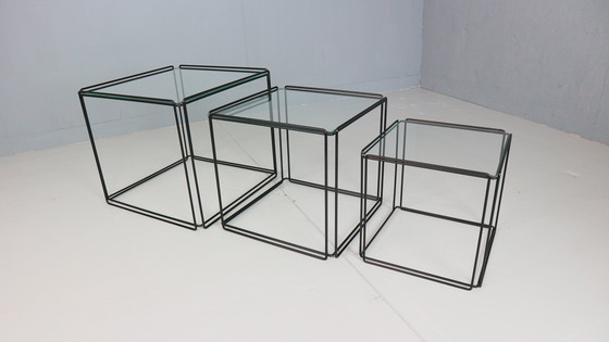 Image 1 of Max Sauze Isocele Nesting Tables 1970’s Design