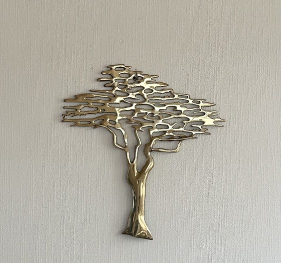 Image 1 of Scultura vintage in ottone "Bijan" degli anni '70